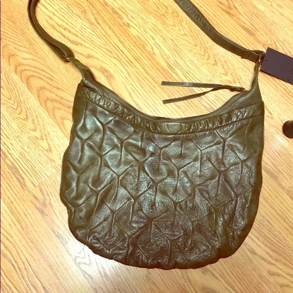 Free people Day and Mood leather crossbody bag